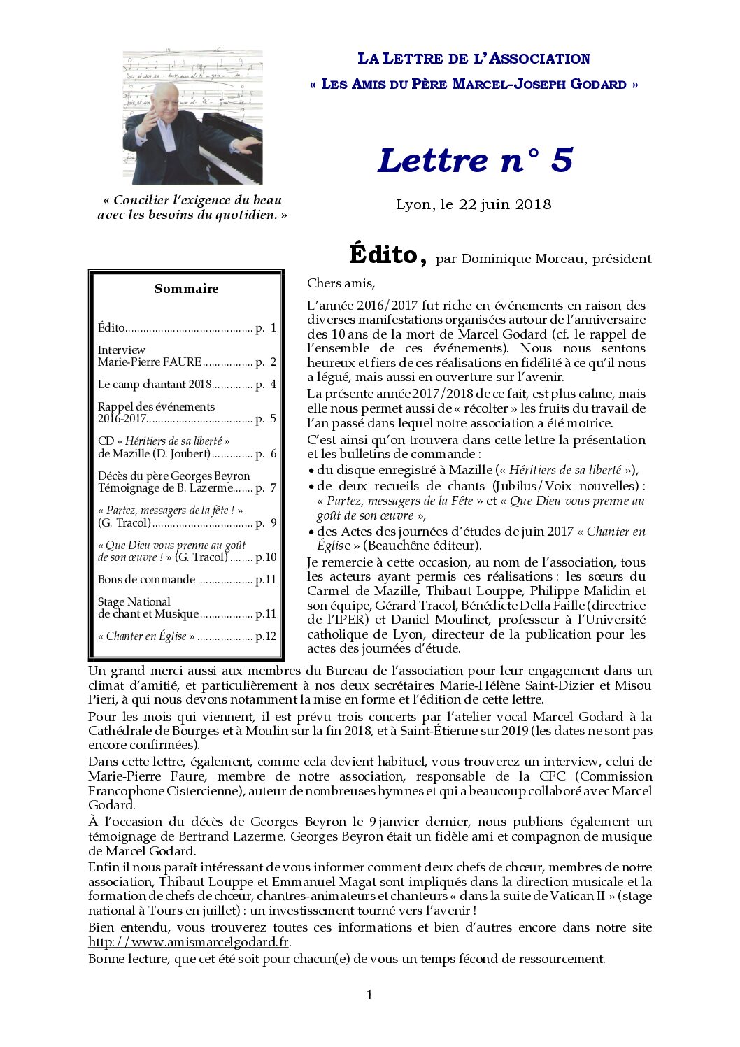 Lettre 5